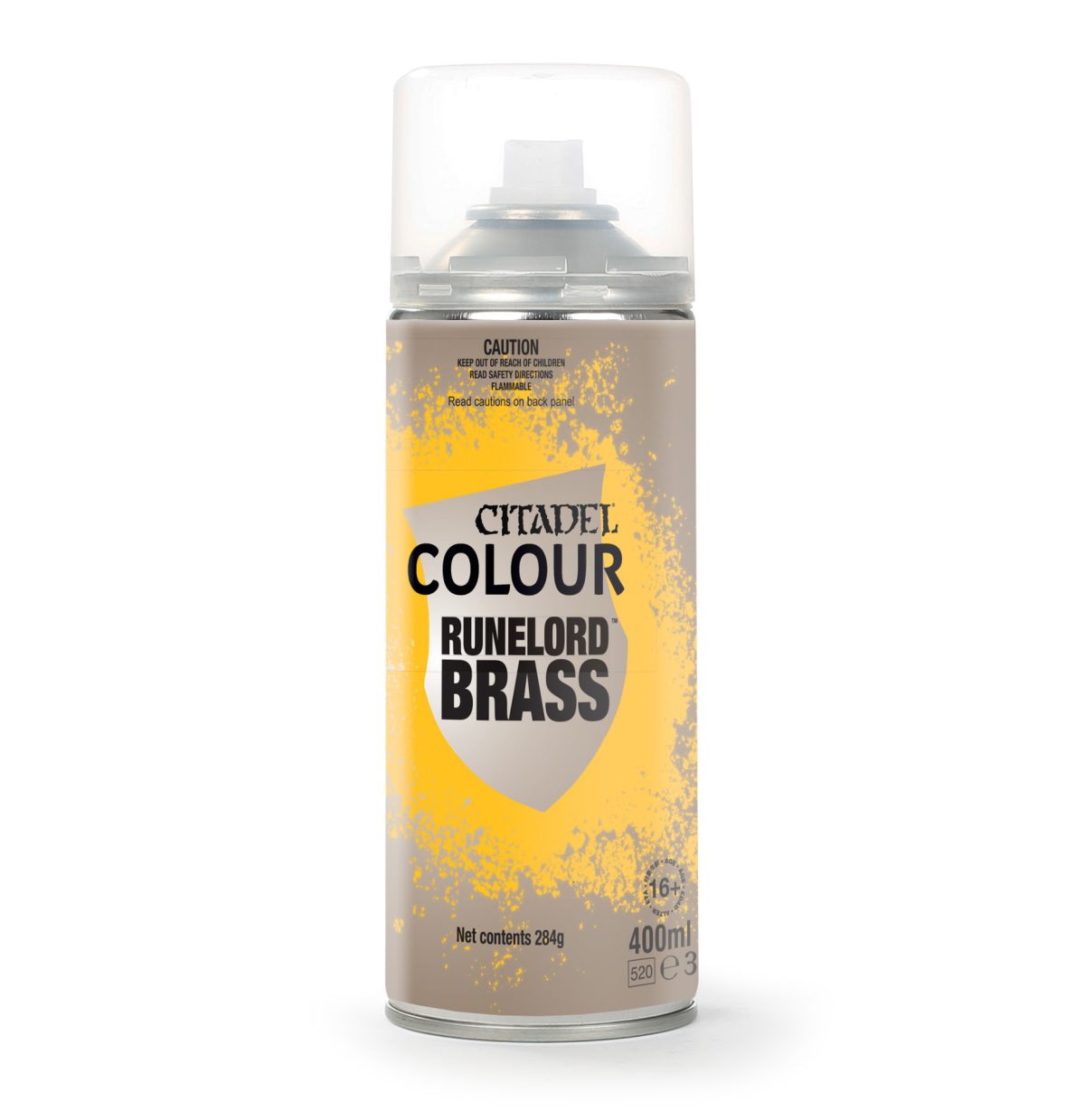 Citadel Colour Citadel Spray: Runelord Brass (Discontinued)