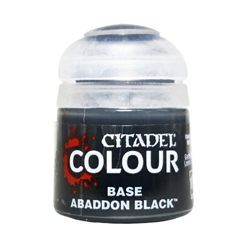 Citadel Colour Base Abaddon Black (12ml)