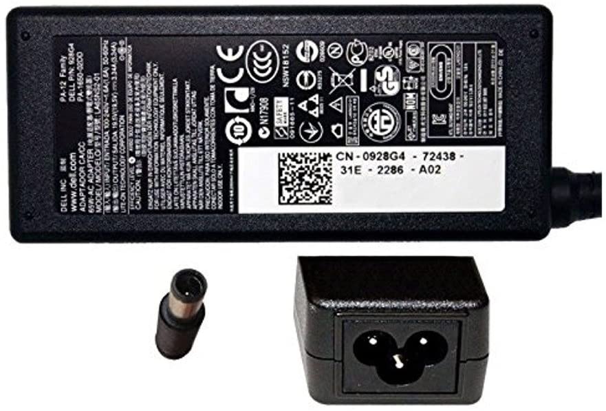 Dell Laptop charger power adapter 19V 3.34a PA12 (Big Pin)