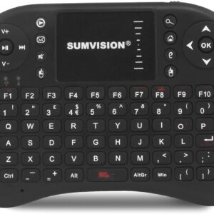 SUMVISION NICO Sumvision Nico Wireless Keyboard with Touchpad Wireless up to 10m 2.4GHz Built in Battery