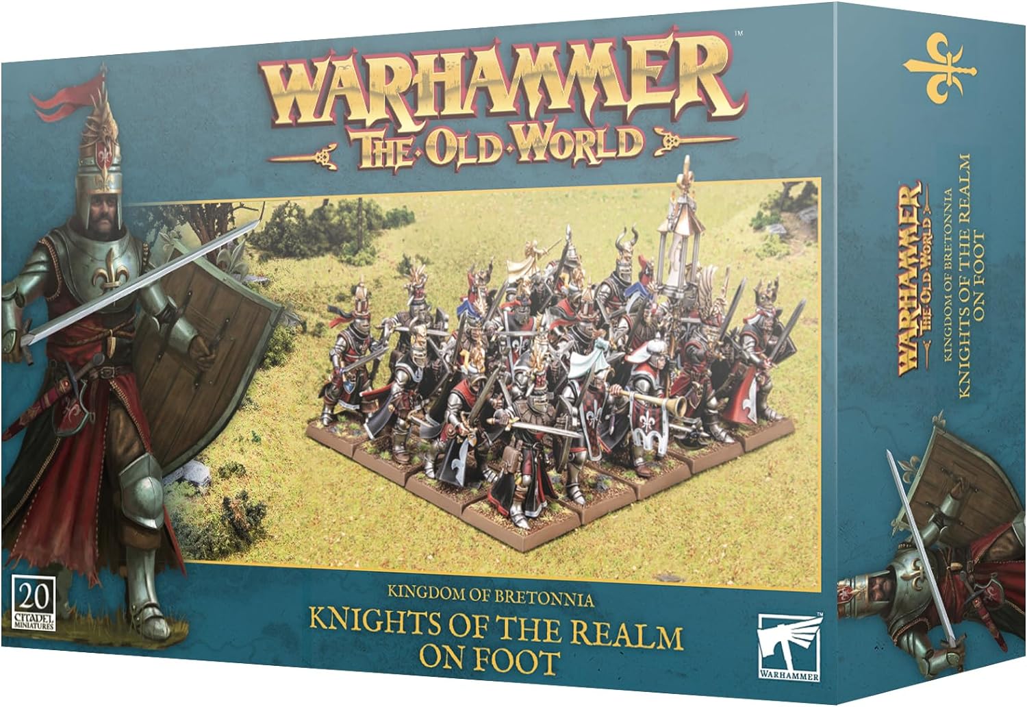 Games Workshop Warhammer The Old World: Kingdom of Bretonnia Knights of the Realm on Foot