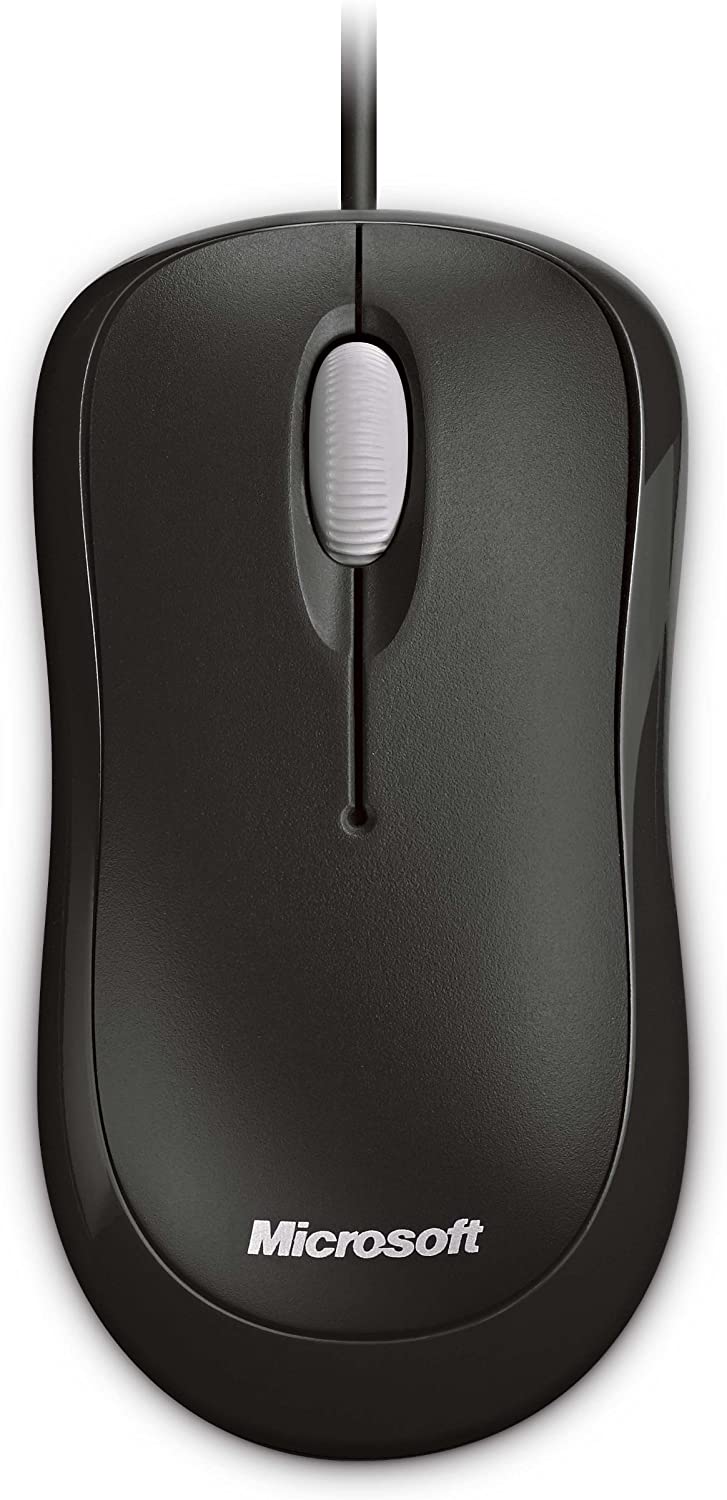 Microsoft Basic Optical Mouse Black Refurbished