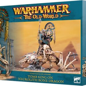 Games Workshop Warhammer The Old World: Tomb Kings of Khemri Tomb King/Liche Priest on Necrolith Bone Dragon