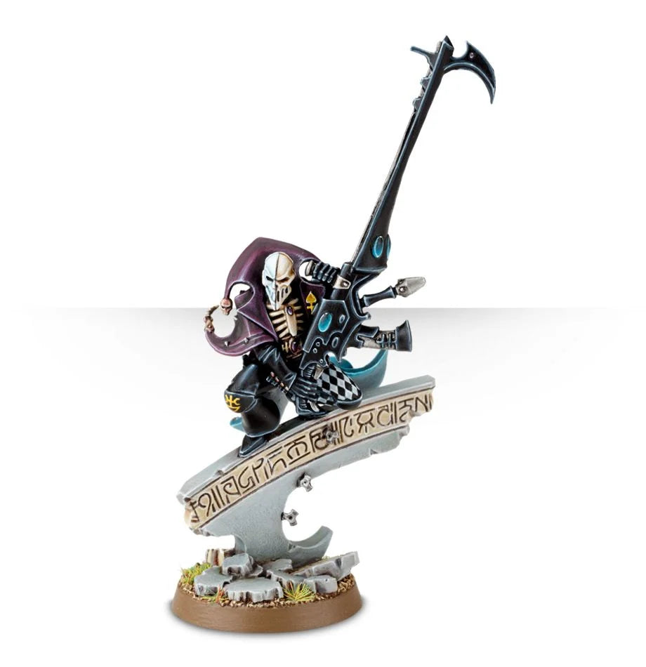 Warhammer 40,000″ Harlequin Death Jester Action Figure, Black