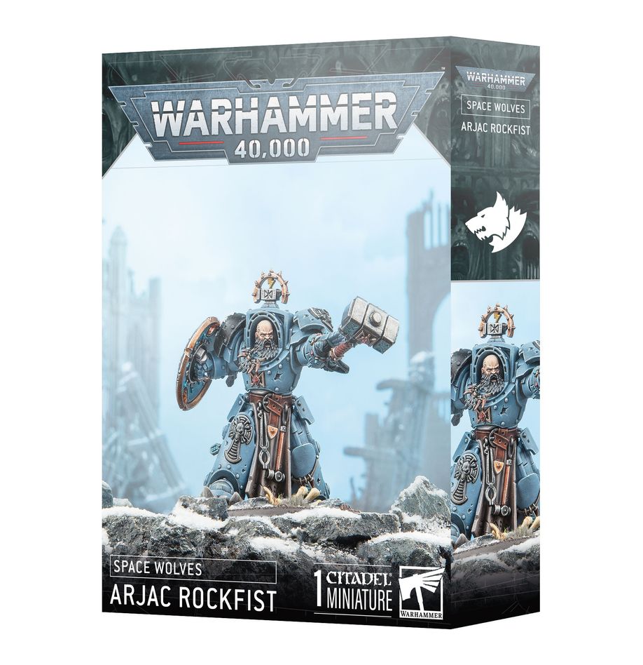 Games Workshop Warhammer 40,000 Space Wolves: Arjac Rockfist