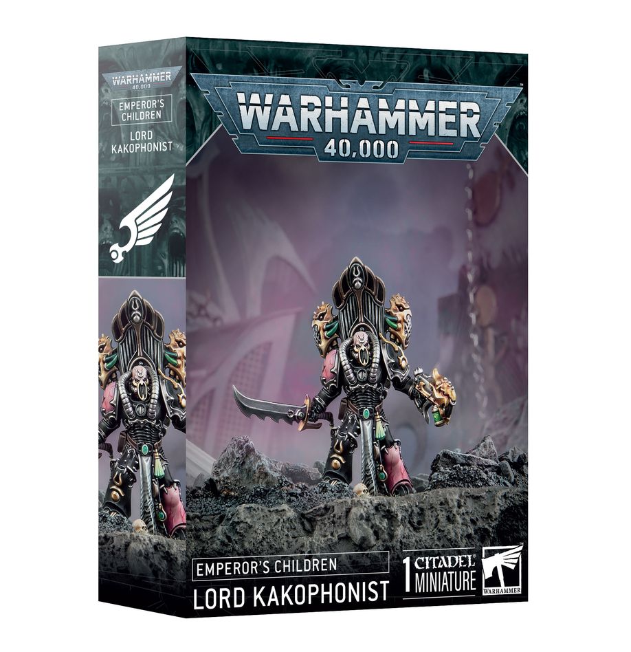 Games Workshop Warhammer 40,000 Emperor’s Children: Lord Kakophonist