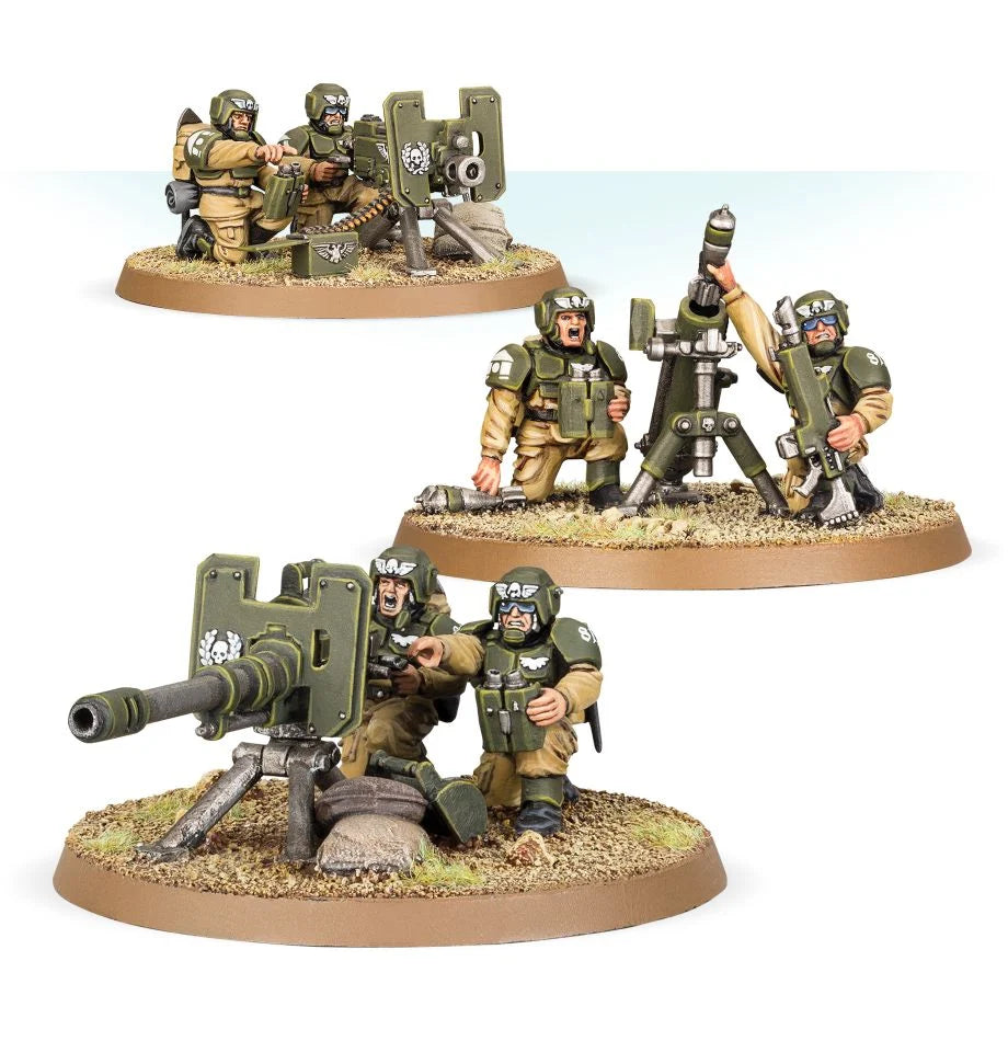 Cadian Heavy Weapions Squad