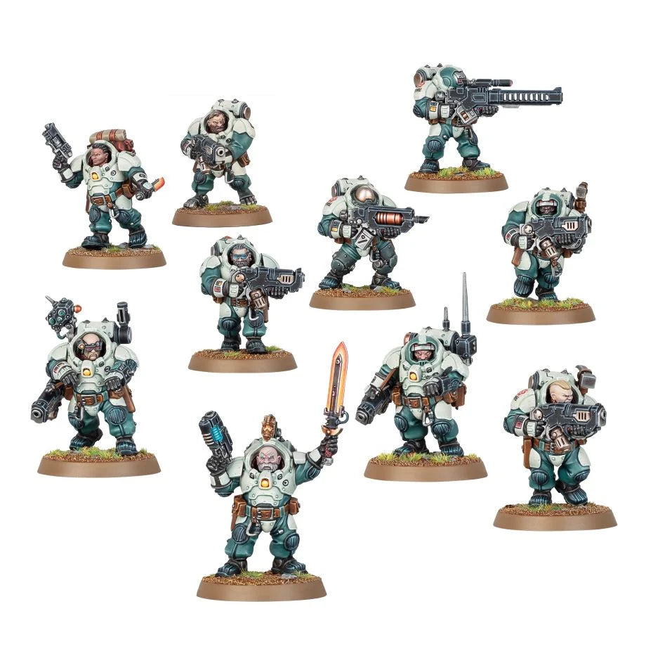 Games Workshop Warhammer 40,000 Leagues of Votann: Hearthkyn Warriors