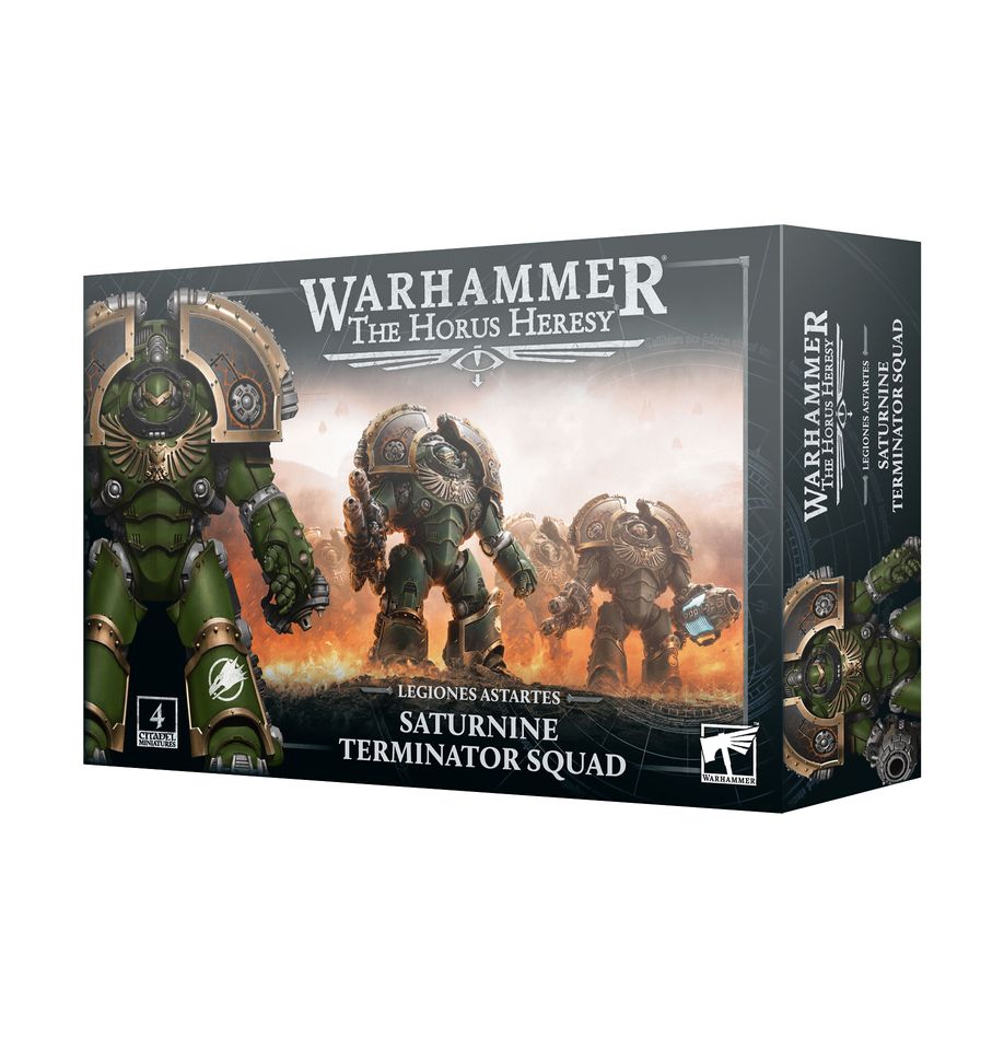 Games Workshop Horus Heresy Saturnine Terminator Squad