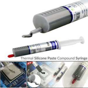 Silicone Thermal Heatsink Compound Cooling Paste Grease Syringe for PC CPU