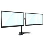 DUAL SCREEN MONITOR STAND WITH OR WITHOUT MONITORS