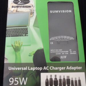 Sumvision Universal Laptop AC Charger Adapter Power Supply Charger 95W 9 tips