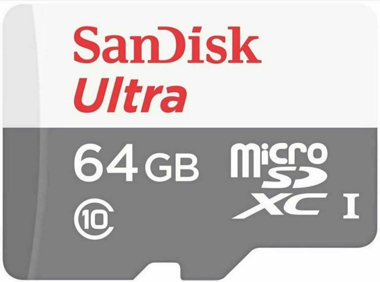 64GB SanDisk Ultra micro SD SDXC UHS I Mobile Memory Card 80MB/s TF Class 10