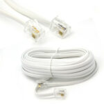 10m Meter RJ11 to RJ 11 ADSL Broadband Internet Router Modem DSL Phone Cable UK